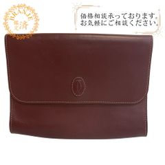 CARTIER カルティエ ポーチ セカンドバッグ マストライン クラッチ