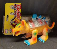 小夏屋 龍王怪獣 大王リュドラ 赤龍 約24㌢クリアレッドソフビ - メルカリ