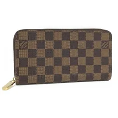 LOUIS VUITTON ジッピーウォレット ラウンドファスナー長財布 ダミエ エベヌ N41661