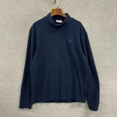 アディダス ゴルフ カジュアル 刺繍 ロゴ 弱起毛 長袖Tシャツ 105 A04456