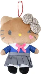 畑山商事 マスコットポーチ ギャル サンリオ (ハローキティ ブラウン) [ハローキティ　ブラウン]