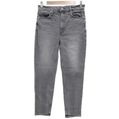 アッパーハイツ upper hights THE HIGH RISE STELLA デニムパンツ ジーンズ ヴィンテージ加工 25 グレー /UO