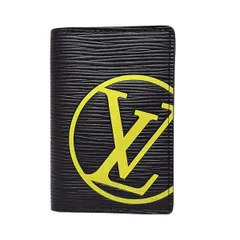 LOUIS VUITTON(ルイヴィトン) カードケース エピ美品  オーガナイザードゥポッシュ M67904 ノワール レザー、牛革