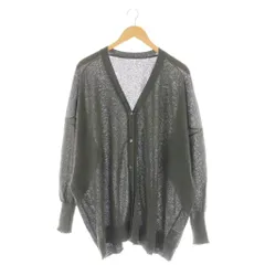 ジャーナルスタンダード ラックス JOURNAL STANDARD LUXE 23SS ペーパー Big-カーディガン ニット グレー /DF ■OS