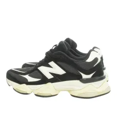 ニューバランス NEW BALANCE 9060 ランニングシューズ スニーカー ローカット レースアップ スエード ロゴ スポーツ 27cm 黒 ブラック U9060AAA /MN3 ■GY12
