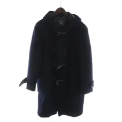 バーバリーズ Burberrys SPECIALITY DUFFLE COATING ダッフルコート ロング 長袖 ノバチェック ロング フード 紺 ネイビー /MQ