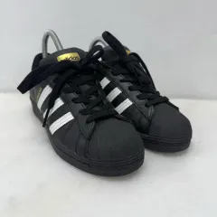(230)アディダス スニーカー スーパースター ブラック
