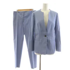 アイシービー iCB セットアップ Summer Chambray ノーカラージャケット テーパードパンツ 9 11 水色 ライトブルー JKCYKA0011 PRCYKA0010 /RRのサムネイル