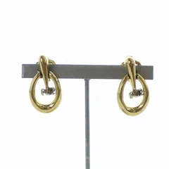 ニナリッチ NINA RICCI イヤリング アクセサリー 両耳用 クリップ ロゴ ゴールド色 ■GY11 /MQ