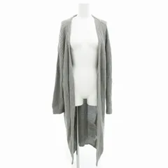 スローブ イエナ SLOBE IENA  ロングカーディガン ニット 羽織 厚手 長袖 グレー /GV