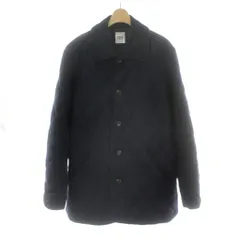 タケオキクチ TAKEO KIKUCHI ジャケット コート 4 ネイビー 紺色 キルティング柄 レギュラーカラー 長袖 /PP ■GY60