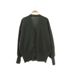 アダムエロペ Adam et Rope' カーディガン ニット Vネック F グレー /DO