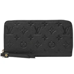 【極美品 】ルイヴィトン アンプラントモノグラム ラウンドジップ ノワール LOUIS VUITTON - 【極美品 】ルイヴィトン アンプラントモノグラム