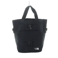 ザノースフェイス THE NORTH FACE タグ付き NN2PR40A ハンドバッグ ショルダー 2WAY ロゴ ナイロン 黒 ブラック ■GY11 /MQ