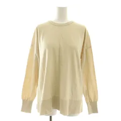 ジャーナルスタンダード レリューム JOURNAL STANDARD relume 24SS クールコットンワイドプルオーバー ニット 長袖 F ライトベージュ /DF ■OS