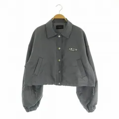 エモダ EMODA ナイロンショートブルゾン ワイド F ブルーグレー /MY ■OS