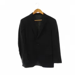 ザ・スーツカンパニー THE SUIT COMPANY テーラードジャケット ブレザー シルク混 175cm-6Drop ブラック /ES