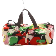 アディダス adidas ×マリメッコ Marimekko ボストンバッグ ショルダーバッグ マルチカラー 白 ホワイト 緑 グリーン HA5671 /SS ■OS