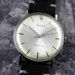 ロレックス ヴィンテージ ノンオイスターケース REF.3411 ROLEX プレシジョン 1973年 手巻 キャリバー 1225 PRECISION ラウンド アンティーク