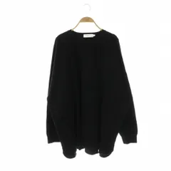 グラフペーパー Graphpaper Waffle L/S Tee カットソー Tシャツ 長袖 F ブラック /DF ■OS