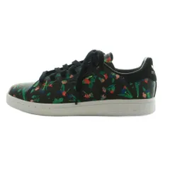 アディダスオリジナルス adidas originals スタンスミス Stan Smith スニーカー シューズ 花柄 US6 23.0cm 黒 ブラック マルチカラー EE4893 /MI ■OS