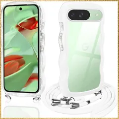 ★送料無料★Size:Google Pixel 10/Pixel10 Pro_Color:ホワイト Google Pixel 10/pixel10 Pro 用の ケース ショルダー クリア グーグル ピクセル10/10pro スマホケース 透明 TPU カバー