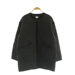 アーバンリサーチ ドアーズ URBAN RESEARCH DOORS 23AW ライトキルトZIPミドルジャケット 中綿ジャケット M ブラック /MY ■OSのサムネイル