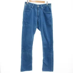 ノンネイティブ nonnative DWELLER 5P JEANS COTTON CORD テーパードパンツ コーデュロイ 2 L 青 ブルー  NN-P2738 /KRのサムネイル