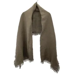 ASAUCE MELER アソースメレ 大判リネンストール  ベージュ