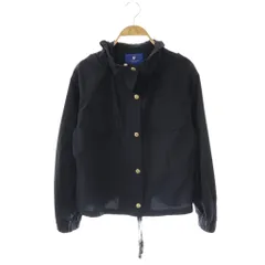 ブルーレーベルクレストブリッジ BLUE LABEL CRESTBRIDGE ライトクロスクロップドブルゾン 38 ネイビー /DO ■OSのサムネイル