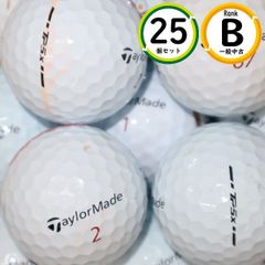 25個 TP5X テーラーメイド Bランク  ホワイト  TAYLORMADE 中古 ロストボール 送料無料