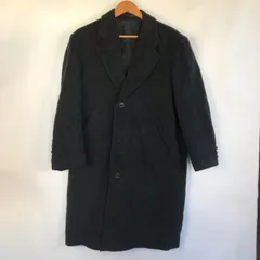 GROSSO UOMO チェスターコート メンズ S ブラック 3112202601100042