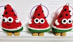 スイカキーホルダー