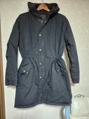 フード マウンテンパーカー ブラック コート