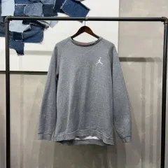 (110) ナイキ ジョーダン カジュアル 起毛 スウェット 長袖 Tシャツ