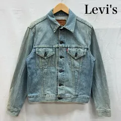 リーバイス 71557 3rd 復刻 90s BIGE ボタン裏J02 デニムジャケット ジージャン メンズ 38 ISItems【USED】【古着】【中古】50150874