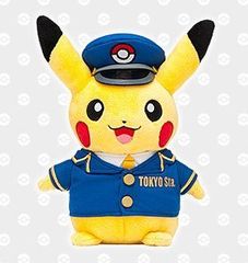 24時間以内発送】お顔厳選☆新品ピカチュウ電車・飛行機ぬいぐるみ