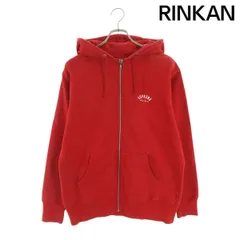 シュプリーム アーチロゴプリントジップアップパーカー メンズ M