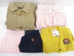  中古 ポロラルフローレン ミキハウス メゾピアノ 他 コート スカート ワンピース カーディガン 等 5点 未使用含む 110cm 120cm 140cm キッ