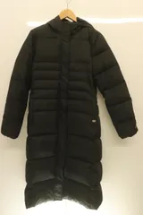 【中古】 lecoqsportif レディースコート M ロングダウンコート lecoqsportif M 黒 ブラック 無地