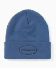 ディスイズネバーザット E/T ロゴ ビーニー ブルー