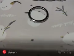 キーリング銀色５個セット