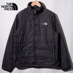 ノースフェイス THE NORTH FACE ライトダウン ブラック M 相当 表記S ダウンジャケット 中綿ジャケット ロゴ刺繍  PRIMALOFT プリマロフト ストリート テック 古着 C832