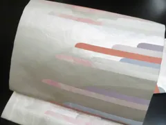 a2506-41 名古屋帯 九寸 美品 正絹 着物 名古屋仕立て