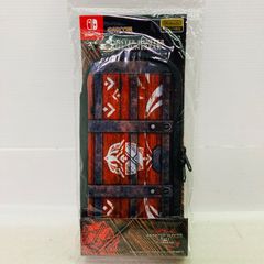 [미사용품] CAPCOM 몬스터 헌터 라이즈 : 썬 브레이크 파우치 for Nintendo Switch 캡콤 케이스 유기 EL 모델 용 파우치
