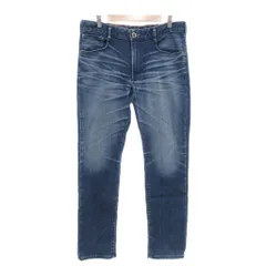 エドウィン EDWIN JERSEYS ER32 デニムパンツ ジーンズ L スリムテーパード ロゴ インディゴブルー /AE 