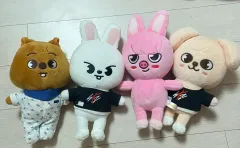 Stray Kids(ストレイキッズ・スキズ・SKZ) SKZOO 20cm ぬいぐるみ DWAEKKI(トゥエッキ) PuppyM(パピーム) Leebit(リービット) HAN QUOKKA