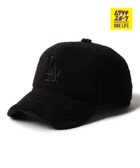 【ムラスポ公式】新品 NEW ERA ニューエラ キャップ 帽子 9TWENTY Boa Logo ボアフリース ロサンゼルス・ドジャース ブラック 14667963