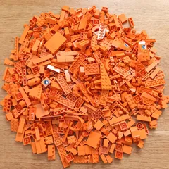 ssn様 3点おまとめ商品 レゴ 正規品 中古 まとめ売り 約700g オレンジ 大量 レゴブロック【管理番号：2959】