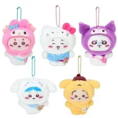 サンリオ ちいかわ コラボ ぬいぐるみ キーホルダー 5種セット